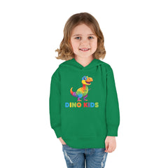 Toddler Hoodie — Colorful Dino Kids Pullover (Roar & Stomp)