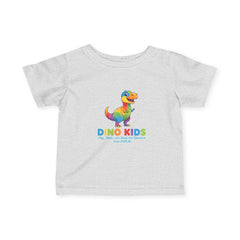 Infant Tee — Colorful Dino Kids Graphic Baby T-Shirt