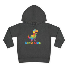 Toddler Hoodie — Colorful Dino Kids Pullover (Roar & Stomp)