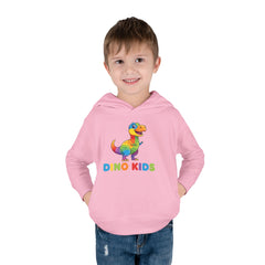 Toddler Hoodie — Colorful Dino Kids Pullover (Roar & Stomp)