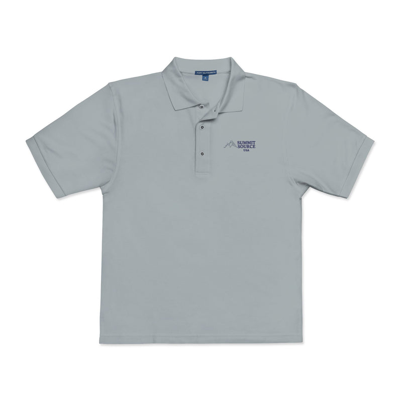 Embroidered Polo Shirt — Classic Left-Chest Logo