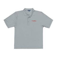 Embroidered 'THINKER' Polo Shirt — Classic Casual Work & Everyday Polo
