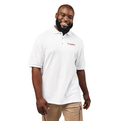 Embroidered 'THINKER' Polo Shirt — Classic Casual Work & Everyday Polo