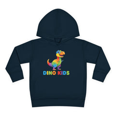 Toddler Hoodie — Colorful Dino Kids Pullover (Roar & Stomp)