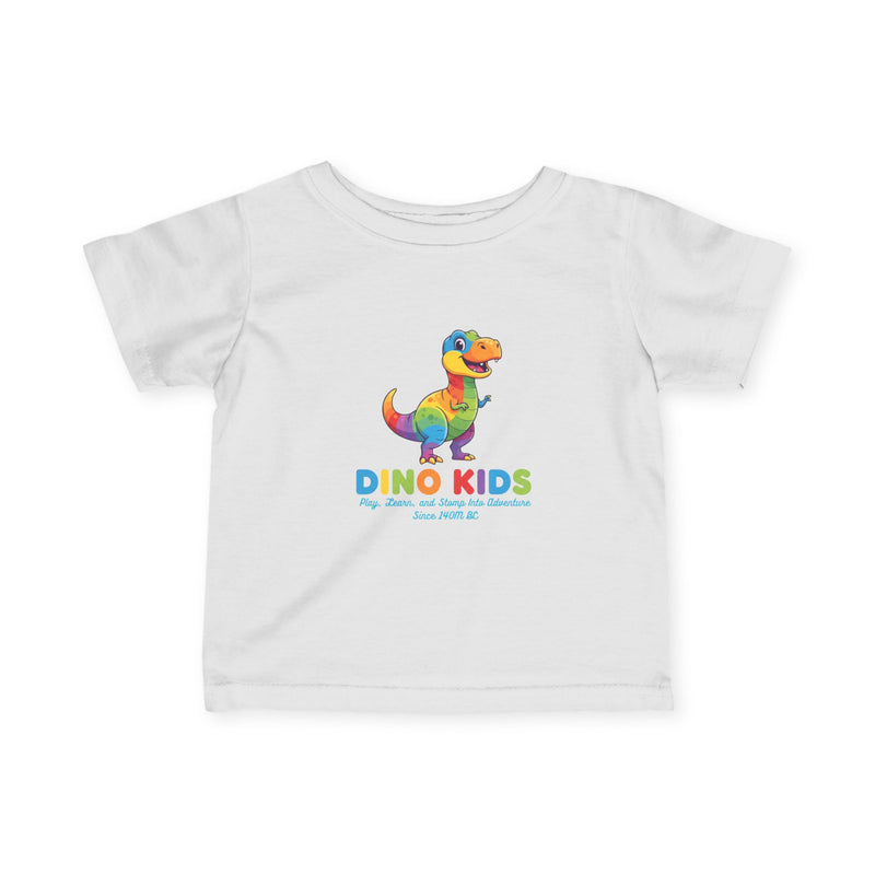 Infant Tee — Colorful Dino Kids Graphic Baby T-Shirt