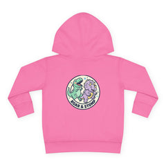 Toddler Hoodie — Colorful Dino Kids Pullover (Roar & Stomp)
