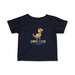Infant Tee — Colorful Dino Kids Graphic Baby T-Shirt