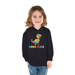 Toddler Hoodie — Colorful Dino Kids Pullover (Roar & Stomp)