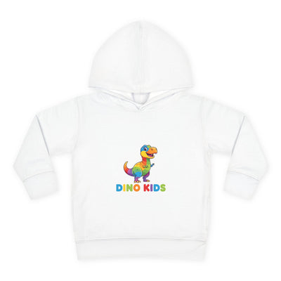 Toddler Dino Hoodie — 'Dino Kids' Colorful T‑Rex Pullover for Little Ones