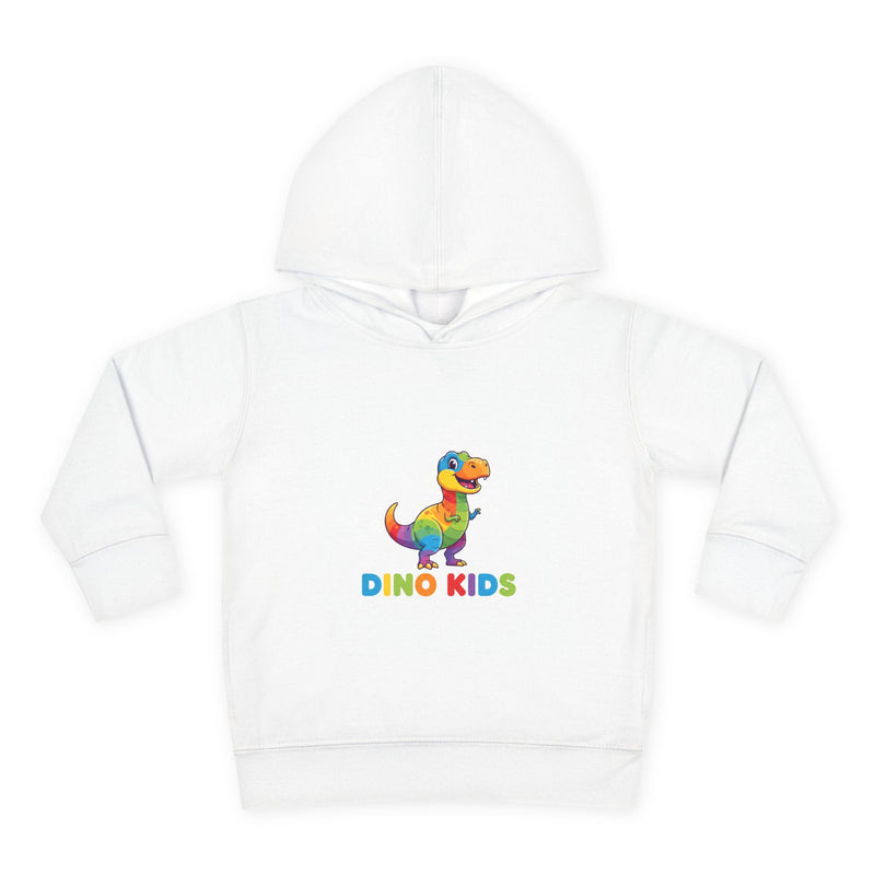Toddler Dino Hoodie — 'Dino Kids' Colorful T‑Rex Pullover for Little Ones