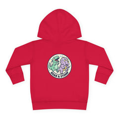 Toddler Hoodie — Colorful Dino Kids Pullover (Roar & Stomp)