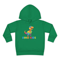 Toddler Hoodie — Colorful Dino Kids Pullover (Roar & Stomp)