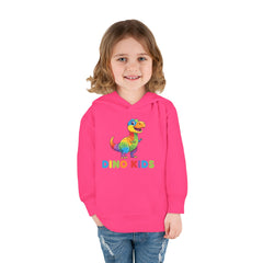Toddler Hoodie — Colorful Dino Kids Pullover (Roar & Stomp)