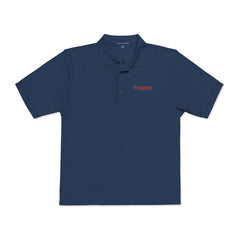 Embroidered 'THINKER' Polo Shirt — Classic Casual Work & Everyday Polo