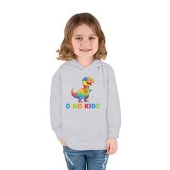 Toddler Hoodie — Colorful Dino Kids Pullover (Roar & Stomp)