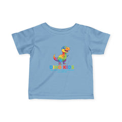 Infant Tee — Colorful Dino Kids Graphic Baby T-Shirt
