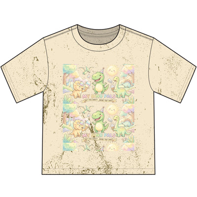 Kids' Pastel Dino T-Shirt — 