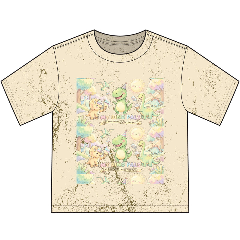Kids' Pastel Dino T-Shirt — 