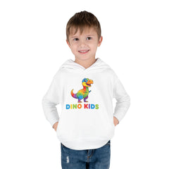 Toddler Hoodie — Colorful Dino Kids Pullover (Roar & Stomp)
