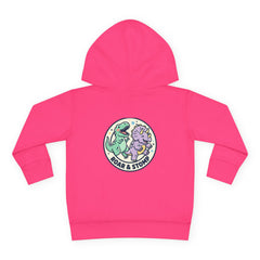 Toddler Hoodie — Colorful Dino Kids Pullover (Roar & Stomp)