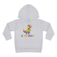 Toddler Hoodie — Colorful Dino Kids Pullover (Roar & Stomp)