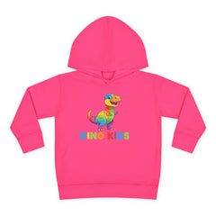 Toddler Hoodie — Colorful Dino Kids Pullover (Roar & Stomp)