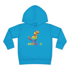 Toddler Hoodie — Colorful Dino Kids Pullover (Roar & Stomp)