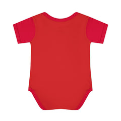 Baby Bodysuit — "Beachin' with My Dino" Cute Summer Dinosaur Infant Onesie