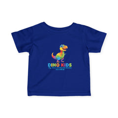 Infant Tee — Colorful Dino Kids Graphic Baby T-Shirt