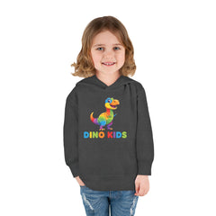 Toddler Hoodie — Colorful Dino Kids Pullover (Roar & Stomp)