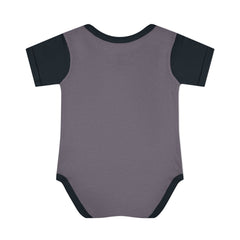 Baby Bodysuit — "Beachin' with My Dino" Cute Summer Dinosaur Infant Onesie