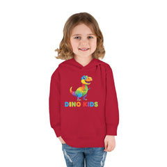 Toddler Hoodie — Colorful Dino Kids Pullover (Roar & Stomp)