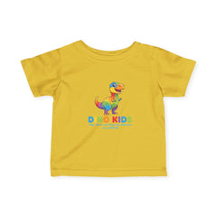 Infant Tee — Colorful Dino Kids Graphic Baby T-Shirt