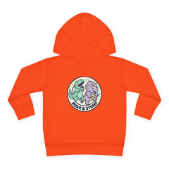 Toddler Hoodie — Colorful Dino Kids Pullover (Roar & Stomp)