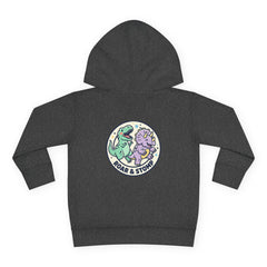 Toddler Hoodie — Colorful Dino Kids Pullover (Roar & Stomp)
