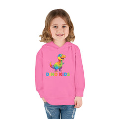 Toddler Hoodie — Colorful Dino Kids Pullover (Roar & Stomp)