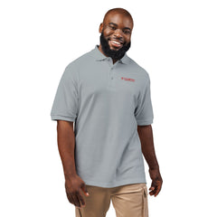 Embroidered 'THINKER' Polo Shirt — Classic Casual Work & Everyday Polo