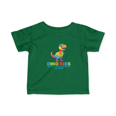 Infant Tee — Colorful Dino Kids Graphic Baby T-Shirt