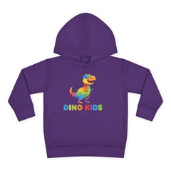 Toddler Hoodie — Colorful Dino Kids Pullover (Roar & Stomp)