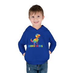 Toddler Hoodie — Colorful Dino Kids Pullover (Roar & Stomp)