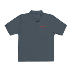 Embroidered 'THINKER' Polo Shirt — Classic Casual Work & Everyday Polo