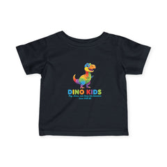 Infant Tee — Colorful Dino Kids Graphic Baby T-Shirt