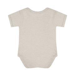 Baby Bodysuit — "Beachin' with My Dino" Cute Summer Dinosaur Infant Onesie