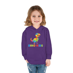 Toddler Hoodie — Colorful Dino Kids Pullover (Roar & Stomp)