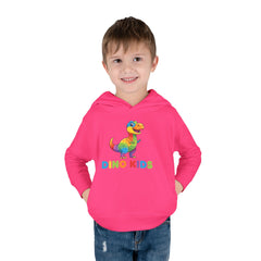 Toddler Hoodie — Colorful Dino Kids Pullover (Roar & Stomp)
