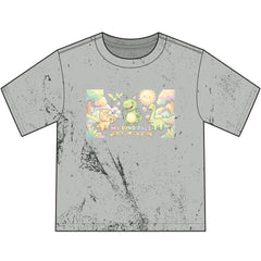 Kids Dinosaur T‑Shirt — DINO PALS + "Roar & Stomp" Colorful Dino Graphic Youth Tee