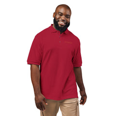 Embroidered 'THINKER' Polo Shirt — Classic Casual Work & Everyday Polo