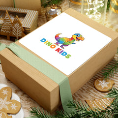 Dino Kids Rainbow Dinosaur Kiss-Cut Sticker