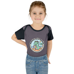 Baby Bodysuit — "Beachin' with My Dino" Cute Summer Dinosaur Infant Onesie