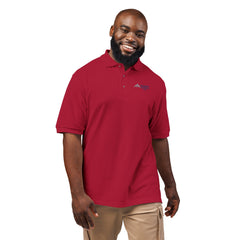 Embroidered Polo Shirt — Classic Left-Chest Logo